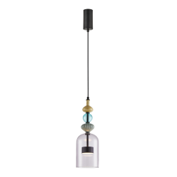 Arte 12W LED Pendant Lamp, 13cm Diameter, Black Arte 12W LED Pendant Lamp, 13cm Diameter, Black