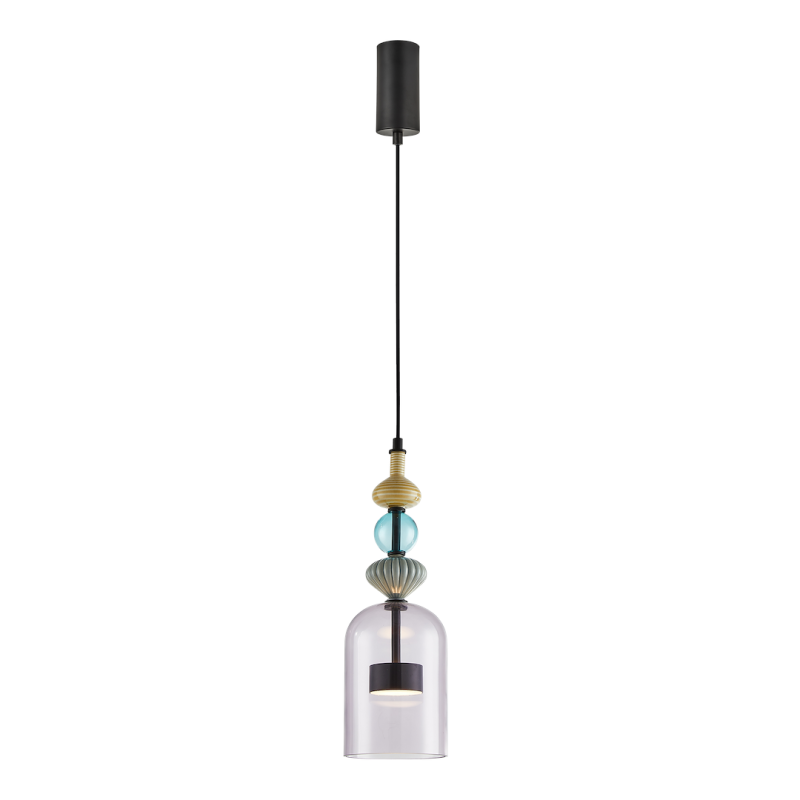 Lampa wisząca Arte 12W LED śr. 13cm czarny Lampa wisząca Arte 12W LED śr. 13cm czarny