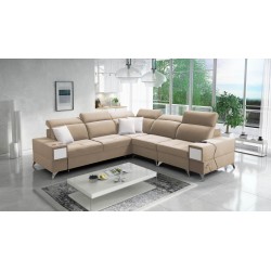 Ballagio XI Mix corner sofa with sleeping and relaxation function – Elegance and functionality in one