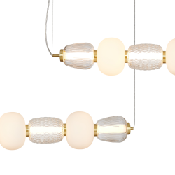 Lampa wisząca CARO GOLD 42W LED Lampa wisząca CARO GOLD 42W LED