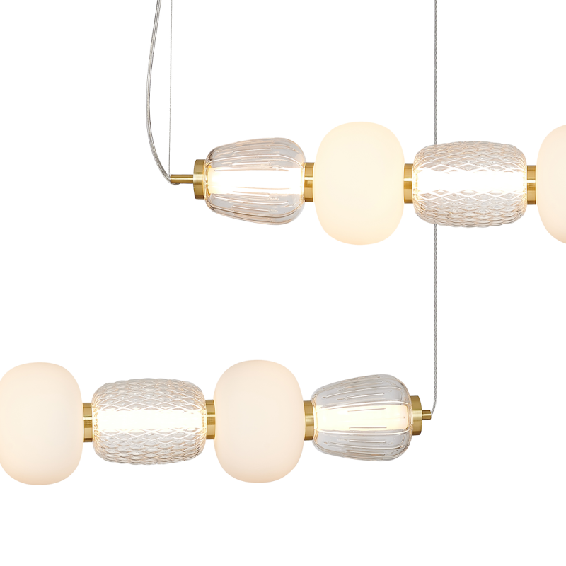 CARO GOLD 42W LED pendant lamp CARO GOLD 42W LED pendant lamp