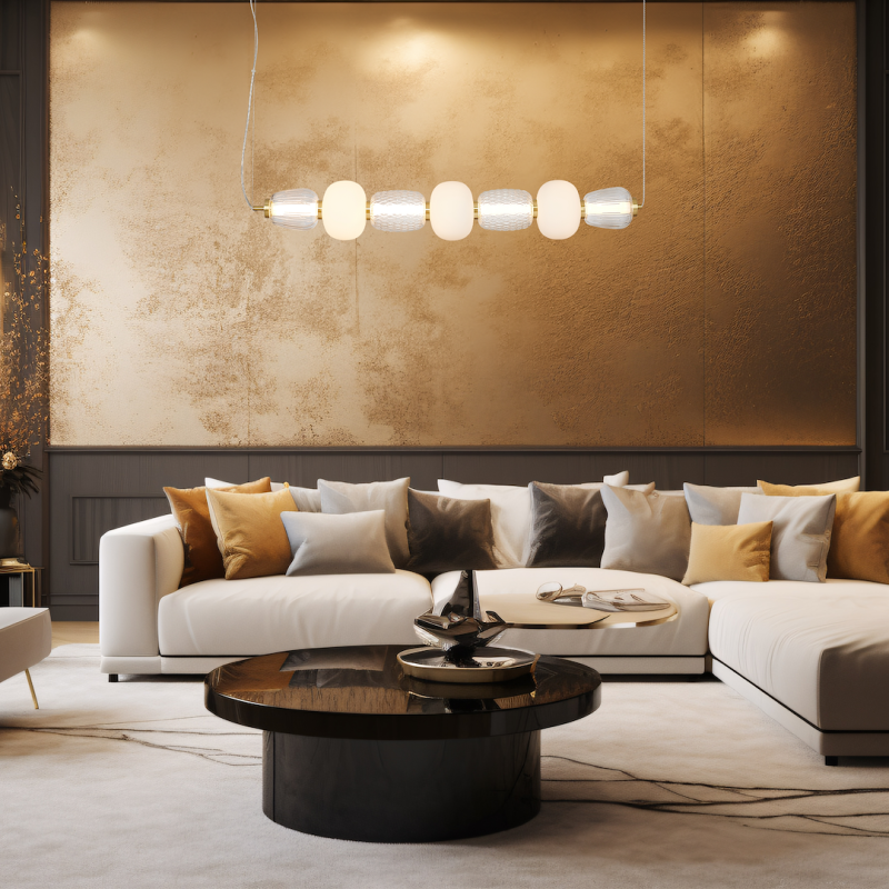Lampa wisząca CARO GOLD 42W LED Lampa wisząca CARO GOLD 42W LED