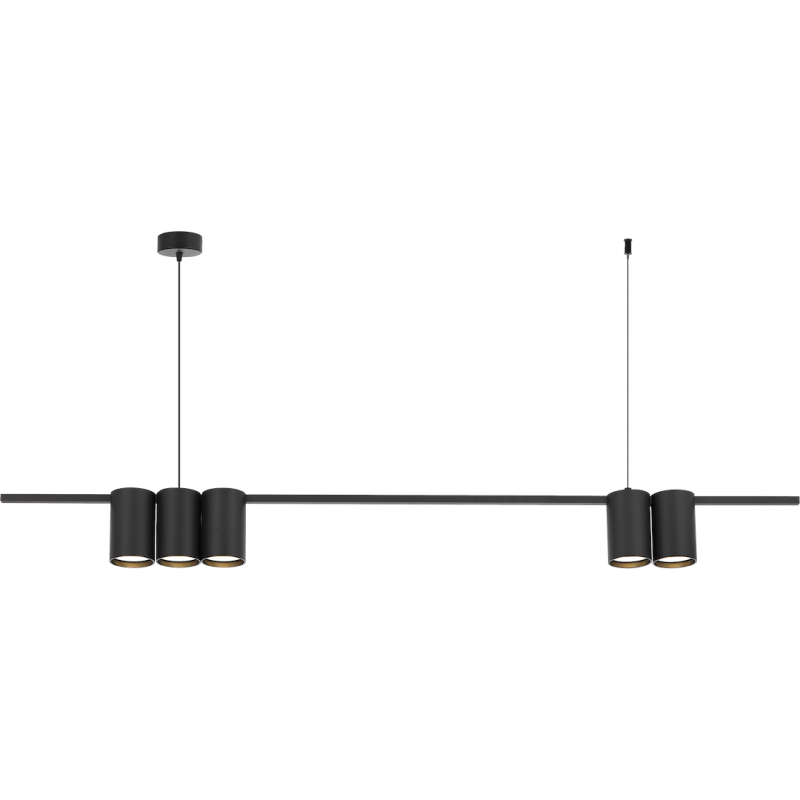 Lampa wisząca (listwa) GENESIS BLACK 5xGU10 Lampa wisząca (listwa) GENESIS BLACK 5xGU10