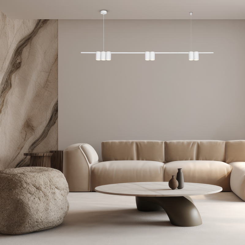 Lampa wisząca (listwa) Genesis 7xGU10 Biały Lampa wisząca (listwa) Genesis 7xGU10 Biały