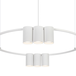 Lampa wisząca (koło) Genesis 10xGU10 Biały Lampa wisząca (koło) Genesis 10xGU10 Biały