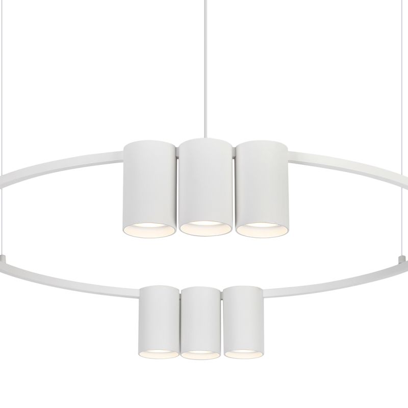 Lampa wisząca (koło) Genesis 10xGU10 Biały Lampa wisząca (koło) Genesis 10xGU10 Biały
