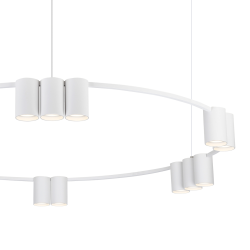 Lampa wisząca (koło) Genesis 15xGU10 Biały Lampa wisząca (koło) Genesis 15xGU10 Biały