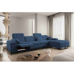 Ballagio XII Mix Corner Sofa with Sleeping and Relax Function - Weave, Spring 1118