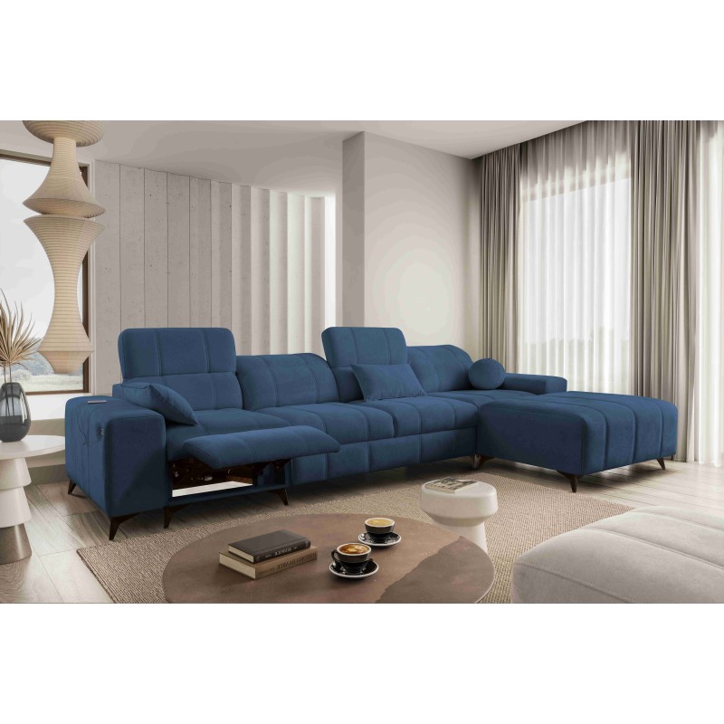 Ballagio XII Mix Corner Sofa with Sleeping and Relax Function - Weave, Spring 1118