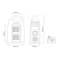 Solarleuchte Kemp 5W 6500K Solarleuchte Kemp 5W 6500K