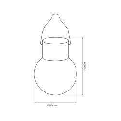 Lampa Solarna Ring RGB IP44 Lampa Solarna Ring RGB IP44
