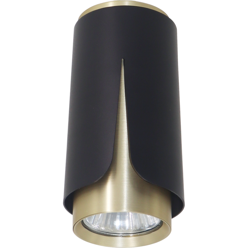 FLOWER BLACK GOLD DOWNLIGHT 1xGU10 FLOWER BLACK GOLD DOWNLIGHT 1xGU10