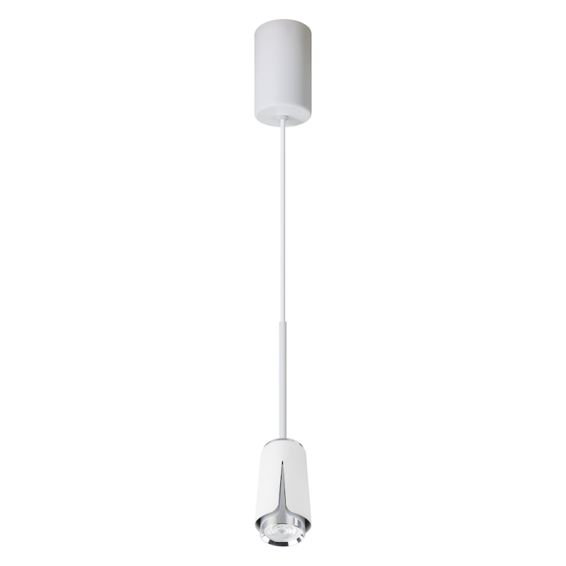 Flower Chrome Lampa Wisząca 1xGU10 Biały Flower Chrome Lampa Wisząca 1xGU10 Biały