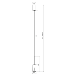 Flower Chrome Lampa Wisząca 1xGU10 Biały Flower Chrome Lampa Wisząca 1xGU10 Biały