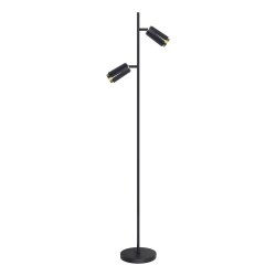 FLOWER BLACK GOLD LAMPA PODŁOGOWA 2xGU10