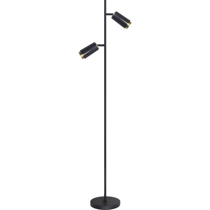 FLOWER BLACK GOLD LAMPA PODŁOGOWA 2xGU10 FLOWER BLACK GOLD LAMPA PODŁOGOWA 2xGU10