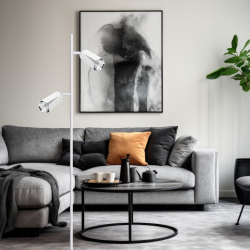 Flower Chrome Lampa Podłogowa 2xGU10 Biały Flower Chrome Lampa Podłogowa 2xGU10 Biały