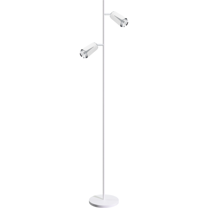 Flower Chrome Lampa Podłogowa 2xGU10 Biały Flower Chrome Lampa Podłogowa 2xGU10 Biały