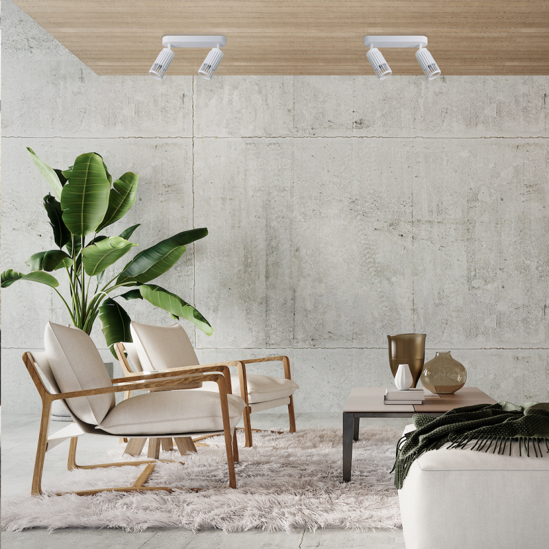 VERTICAL WHITE SPOT 2xGU10 VERTICAL WHITE SPOT 2xGU10