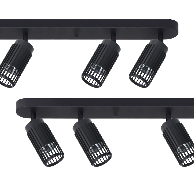 VERTICAL BLACK SPOT 6xGU10 VERTICAL BLACK SPOT 6xGU10