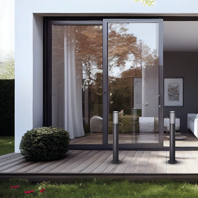 VERTICAL BLACK LÁMPARA DE JARDÍN 1xGU10 IP44 VERTICAL BLACK LÁMPARA DE JARDÍN 1xGU10 IP44