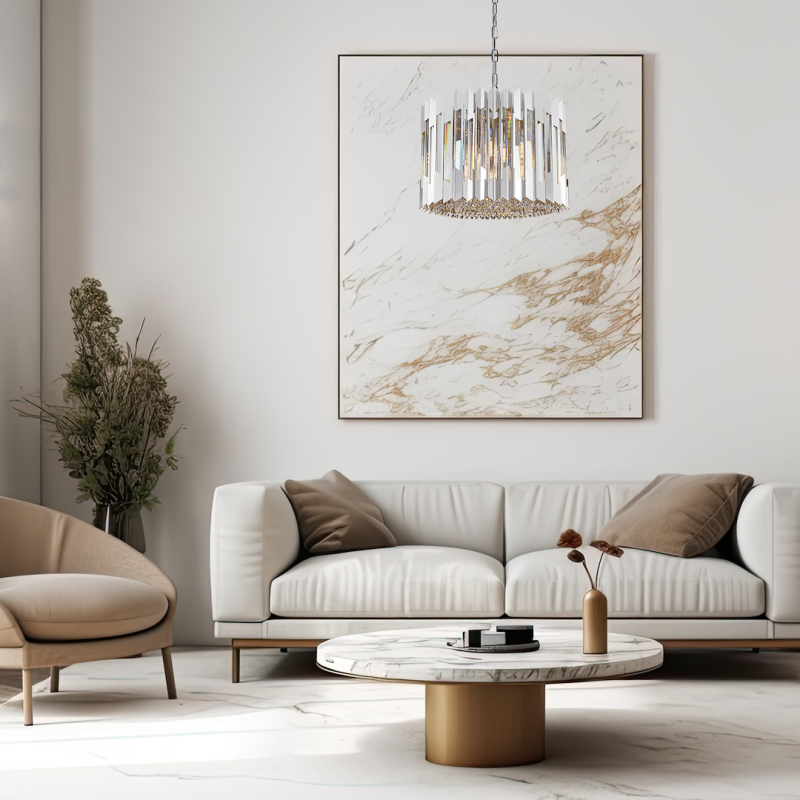 Żyrandol RITZ CHROME 7xE14 Żyrandol RITZ CHROME 7xE14