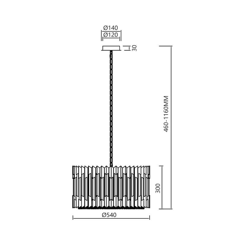 RITZ GOLD Chandelier 12xE14 RITZ GOLD Chandelier 12xE14