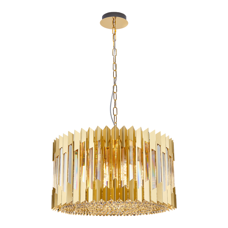 Żyrandol RITZ GOLD 12xE14 Żyrandol RITZ GOLD 12xE14