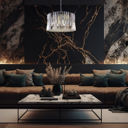Żyrandol RITZ CHROME 12xE14 Żyrandol RITZ CHROME 12xE14