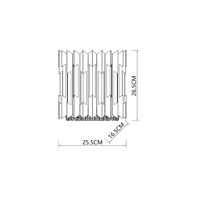 Kinkiet RITZ CHROME 2xE14 Kinkiet RITZ CHROME 2xE14