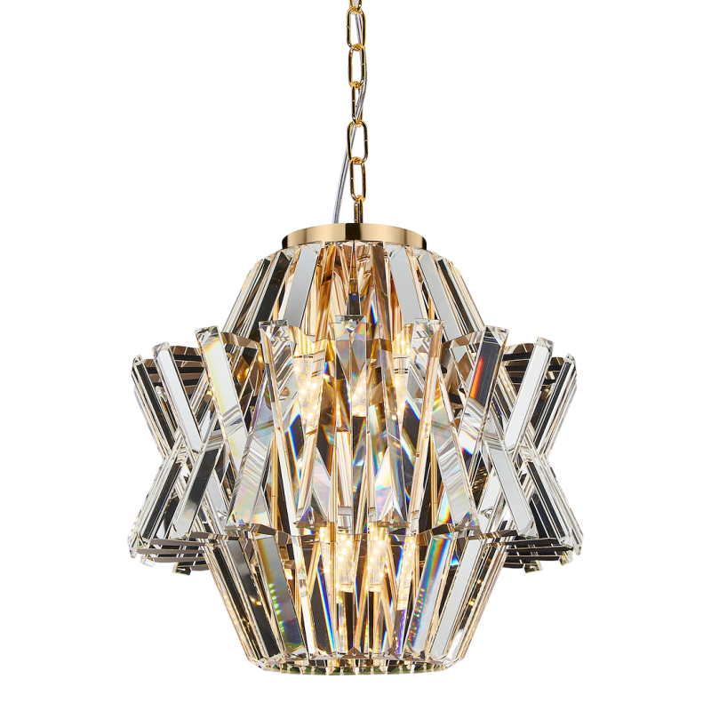 Żyrandol CROWN GOLD 4xE14 Żyrandol CROWN GOLD 4xE14