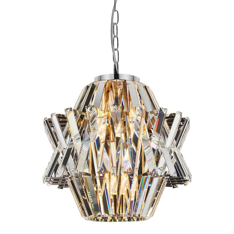 Żyrandol CROWN CHROME 4xE14 Żyrandol CROWN CHROME 4xE14