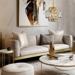 CROWN GOLD Chandelier 12xE14 CROWN GOLD Chandelier 12xE14