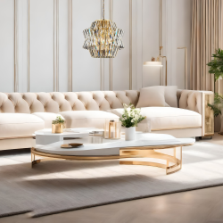 CROWN GOLD Chandelier 12xE14 CROWN GOLD Chandelier 12xE14