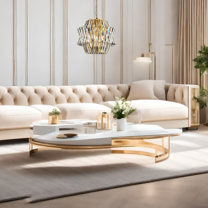 CROWN GOLD Chandelier 12xE14 CROWN GOLD Chandelier 12xE14