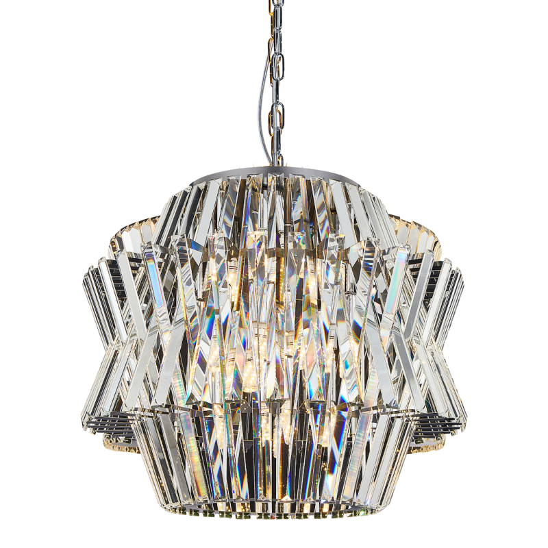 Żyrandol CROWN CHROME 12xE14 Żyrandol CROWN CHROME 12xE14