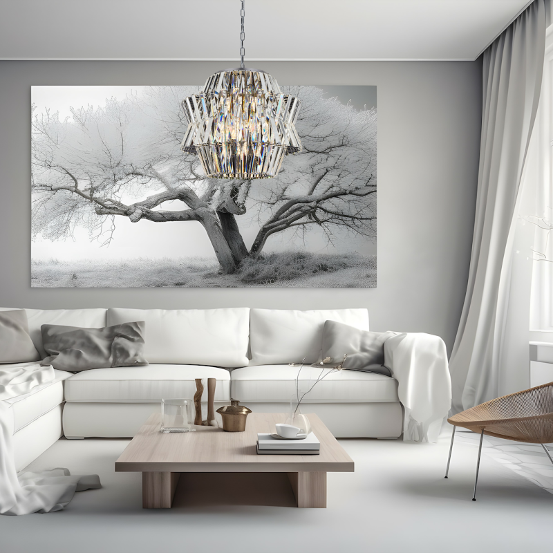 Żyrandol CROWN CHROME 12xE14 Żyrandol CROWN CHROME 12xE14