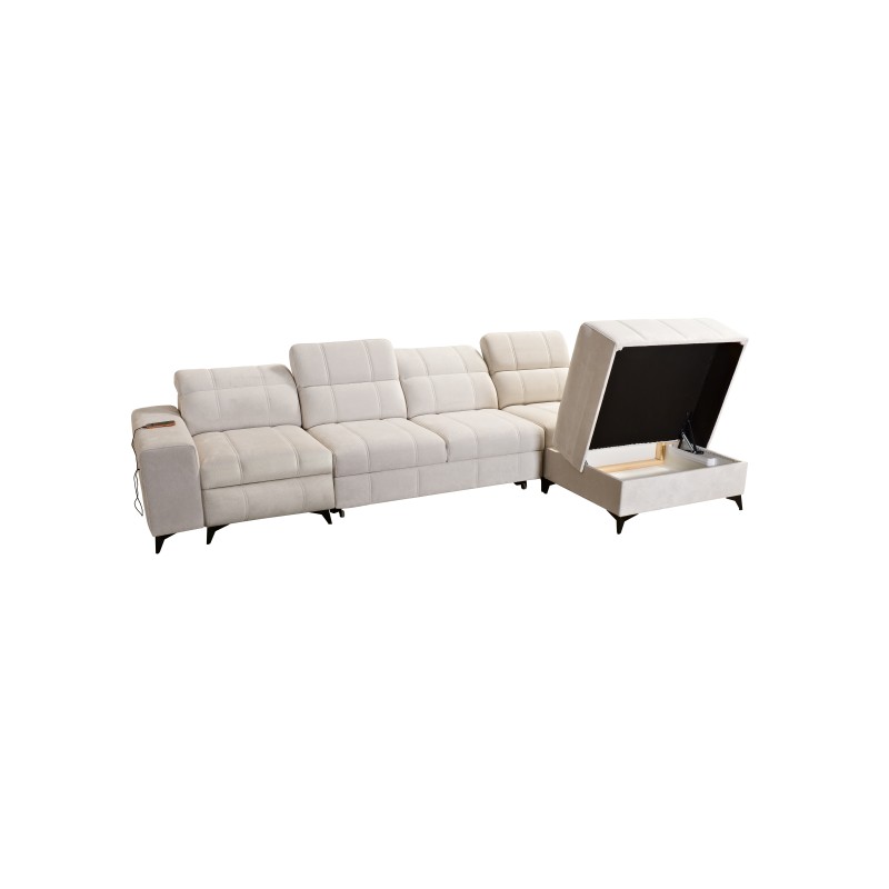Ecksofa Ballagio XII Mix mit Schlaffunktion und Relax - Geflecht, Spring 1112 Ecksofa Ballagio XII Mix mit Schlaffunktion und Relax - Geflecht, Spring 1112