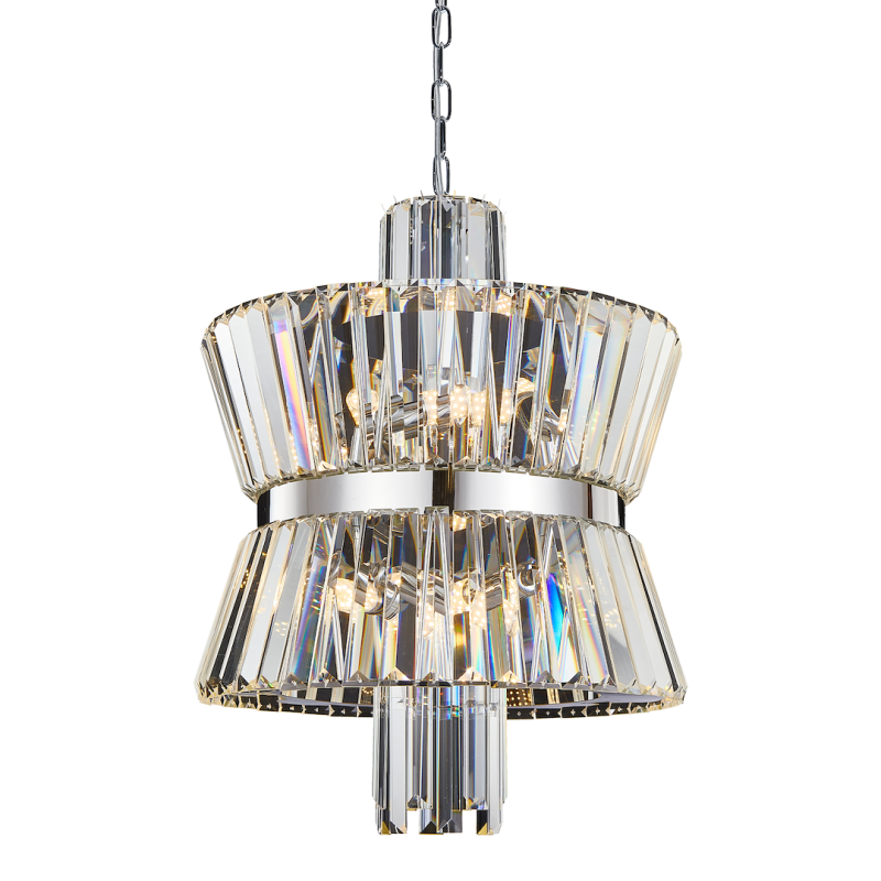 Żyrandol AURELIA CHROME 8xE14 Żyrandol AURELIA CHROME 8xE14
