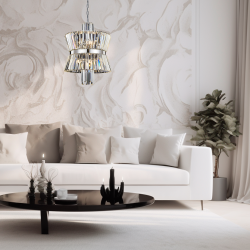 Żyrandol AURELIA CHROME 8xE14 Żyrandol AURELIA CHROME 8xE14