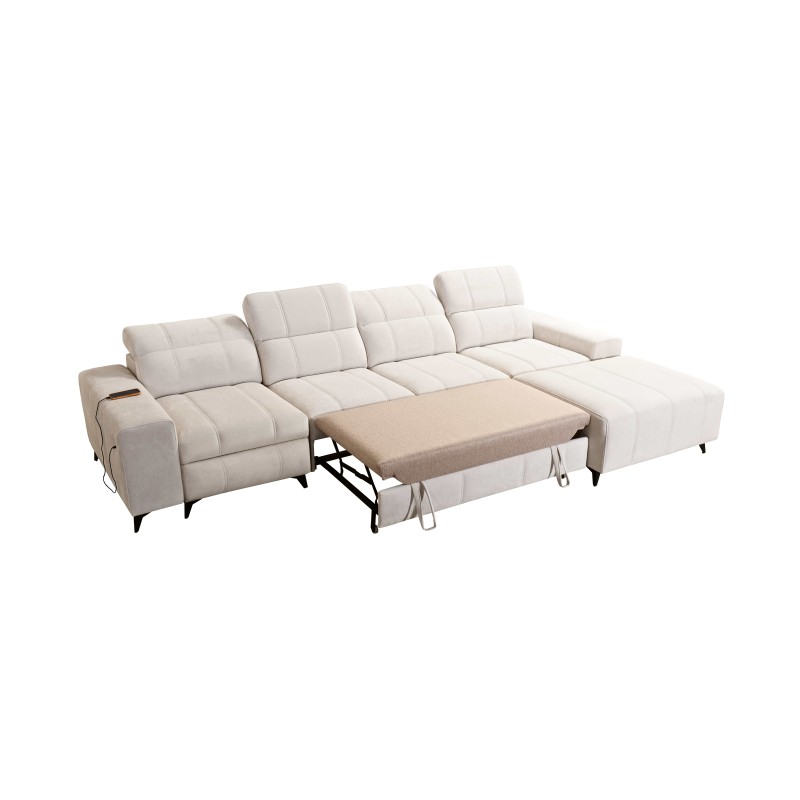 Ecksofa Ballagio XII Mix mit Schlaffunktion und Relax - Geflecht, Spring 1112 Ecksofa Ballagio XII Mix mit Schlaffunktion und Relax - Geflecht, Spring 1112