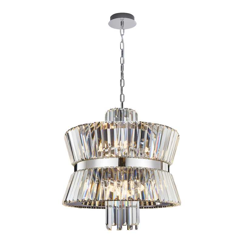 Żyrandol AURELIA CHROME 12xE14 Żyrandol AURELIA CHROME 12xE14