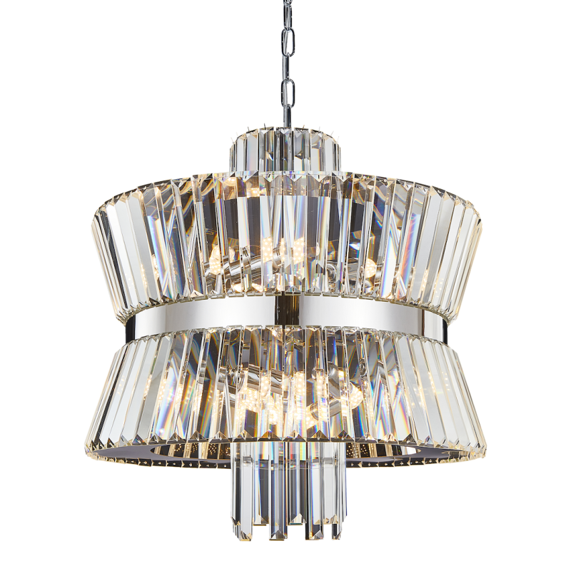 Żyrandol AURELIA CHROME 12xE14 Żyrandol AURELIA CHROME 12xE14