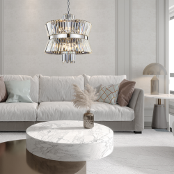 Żyrandol AURELIA CHROME 12xE14 Żyrandol AURELIA CHROME 12xE14