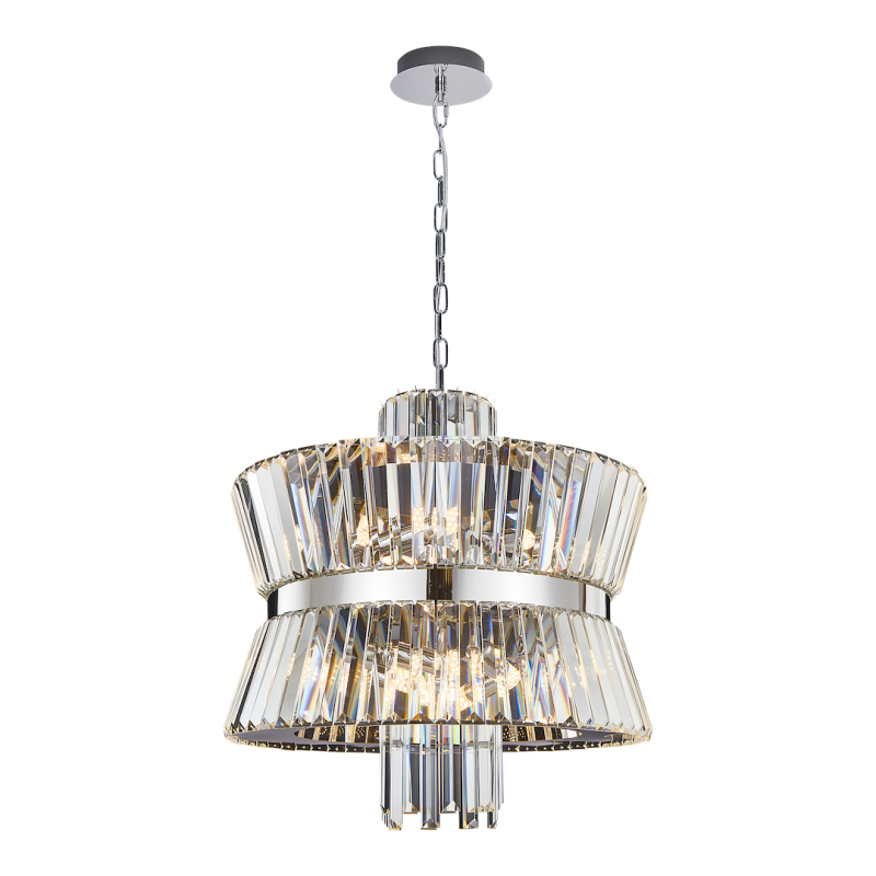 Żyrandol AURELIA CHROME 12xE14 Żyrandol AURELIA CHROME 12xE14