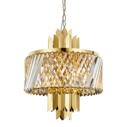 Żyrandol MARGOT GOLD 6xE14 Żyrandol MARGOT GOLD 6xE14