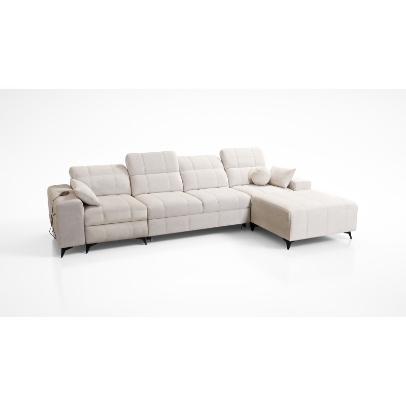 Ecksofa Ballagio XII Mix mit Schlaffunktion und Relax - Geflecht, Spring 1112 Ecksofa Ballagio XII Mix mit Schlaffunktion und Relax - Geflecht, Spring 1112
