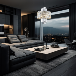 Żyrandol MARGOT CHROME 6xE14 Żyrandol MARGOT CHROME 6xE14