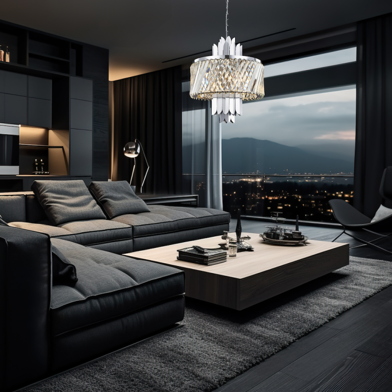 Żyrandol MARGOT CHROME 6xE14 Żyrandol MARGOT CHROME 6xE14