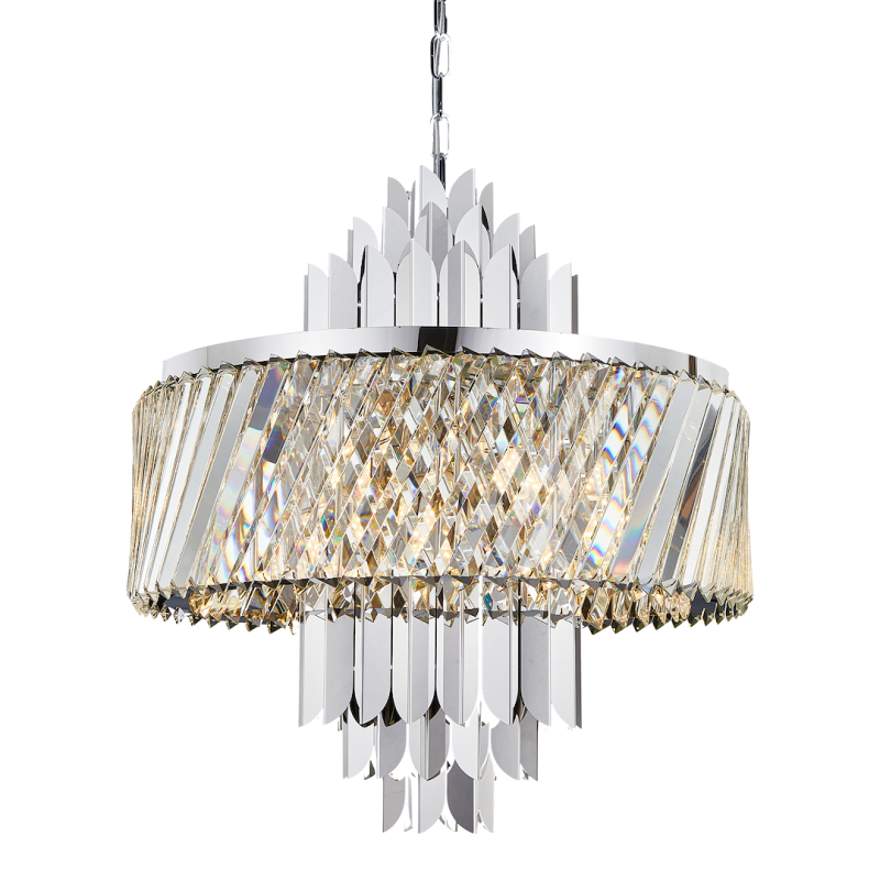 Żyrandol MARGOT CHROME 9xE14 Żyrandol MARGOT CHROME 9xE14